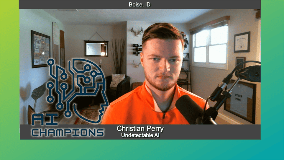 AI Champions with Christian Perry of Undetectable AI