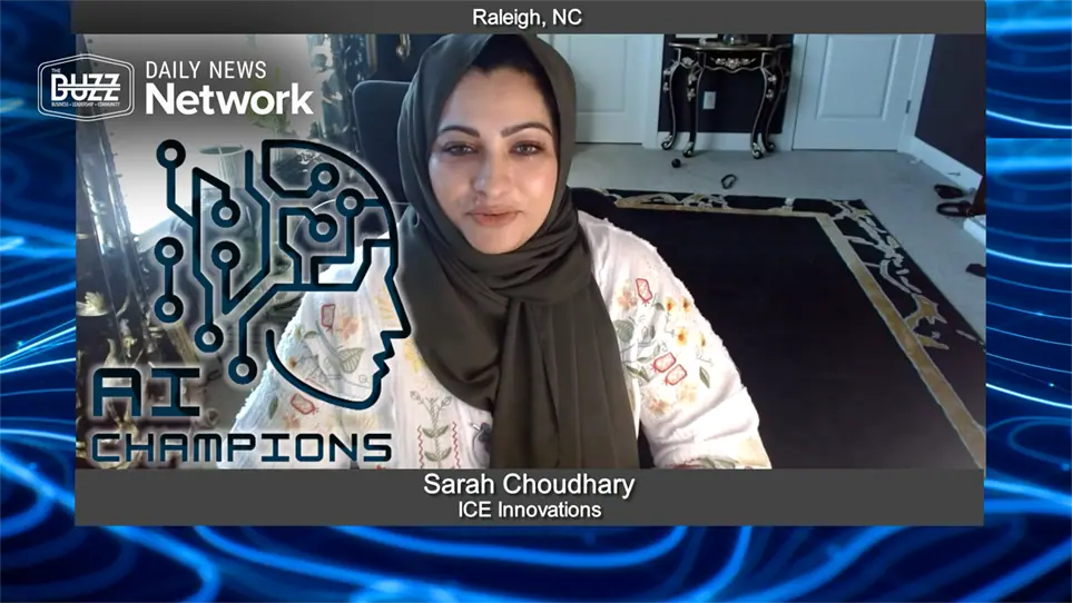 AI Champions with Sarah Choudhary ICE Innovations