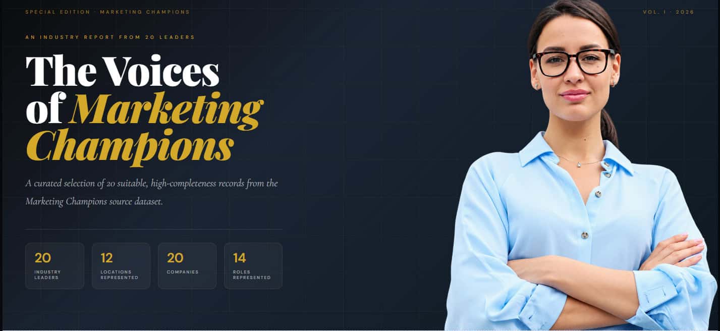 Woman in business casual wear smiling