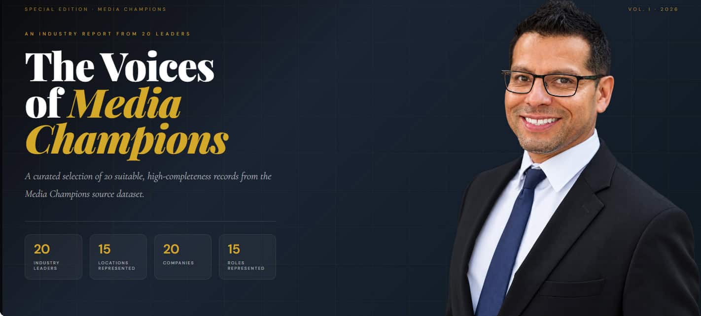 Professional man smiling