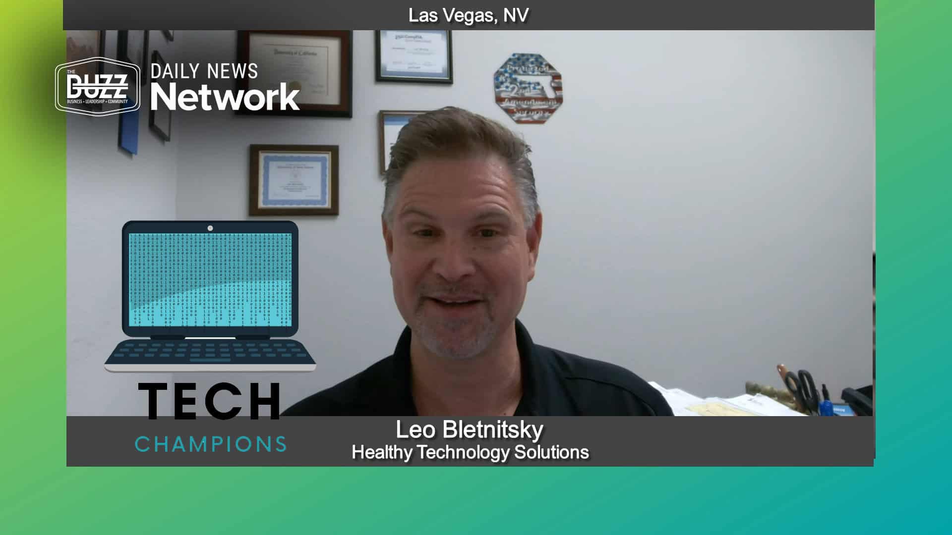 Tech Champions with Leo Bletnitsky of Healthy Technology Solutions